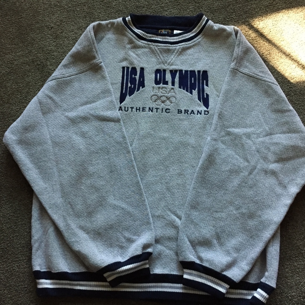 Mens Heavy Crew Sweatshirt XL